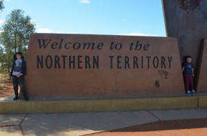 Entering Northern Territory